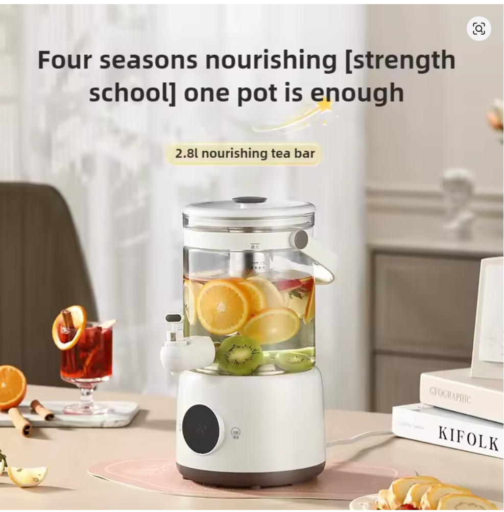 Hervidor eléctrico de 2.8 L con grifo — Detalles, precio y dónde comprar