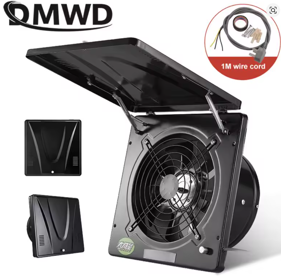 Extractor de Aire de Ventilación para Cocina y Barbacoas (10 pulgadas, 220V) — Detalles, precio y dónde comprar