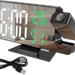 Projection Alarm Clock with 180° Rotatable Projector — Detalles, precio y dónde comprar