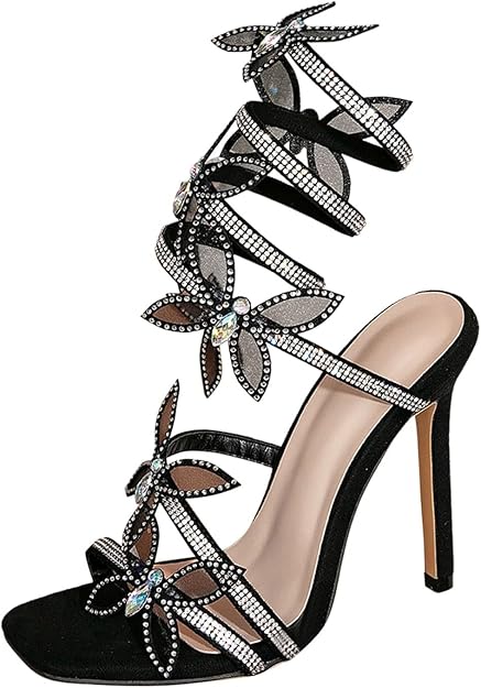 ZSZpx Women’s Gladiator Heels Sandals with Butterfly Rhinestones — Detalles, precio y dónde comprar